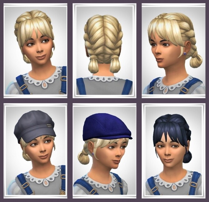 Sims 4 April Kids Hair at Birksches Sims Blog