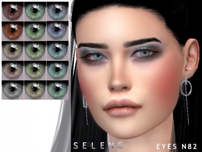 Sims 4 Eyes N82 by Seleng at TSR