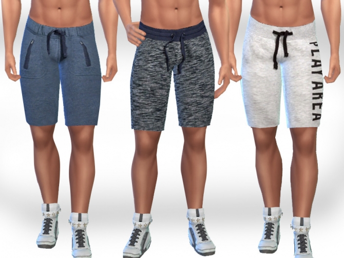 Bermuda Sport Shorts For Men By Saliwa At Tsr Sims 4 Updates