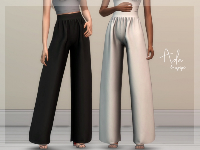 Ada Pants by laupipi at TSR » Sims 4 Updates