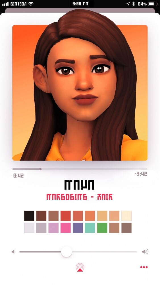 Sims 4 Maya hair at Marso Sims