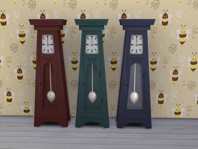 Sims 4 Grandfather Clock by Ashuria at TSR