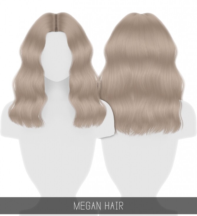 Sims 4 MEGAN HAIR + TODDLER & CHILD at Simpliciaty