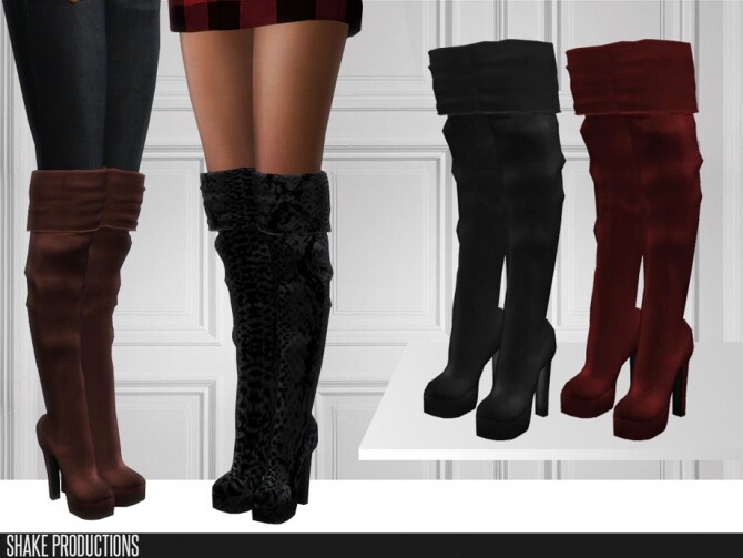 Sims 4 466 High Heels by ShakeProductions at TSR