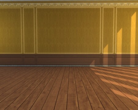 Royal Gilded Panelling With Wallpaper by Nutter-Butter-1 at Mod The Sims