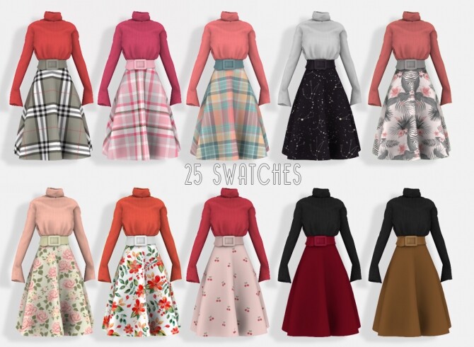 Sims 4 Modern Vintage Collection Part 1 at BlueRose Sims