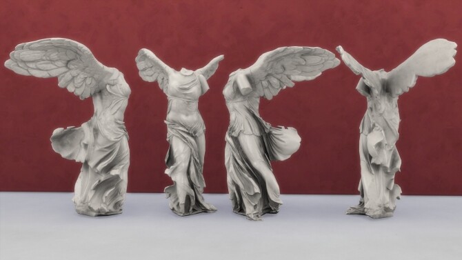 Sims 4 Winged Victory of Samothrace by TheJim07 at Mod The Sims