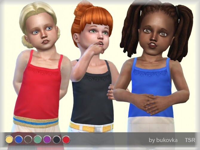 Sims 4 Shirt Female Toddler by bukovka at TSR
