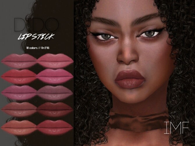 Sims 4 IMF Dido Lipstick N.276 by IzzieMcFire at TSR