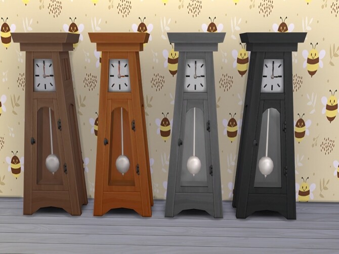 Sims 4 Grandfather Clock by Ashuria at TSR