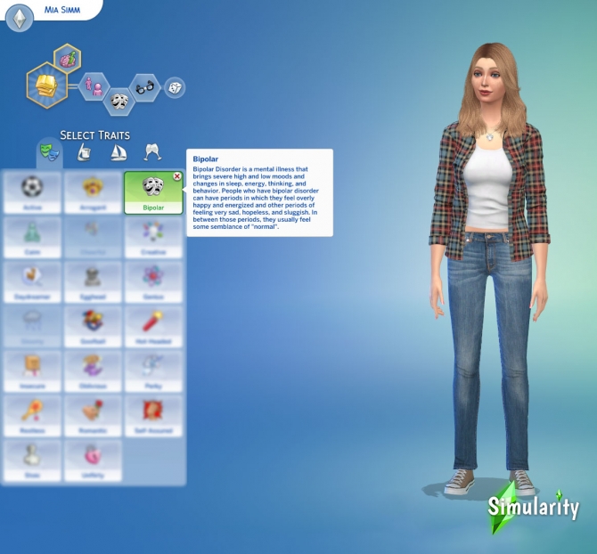 list of the sims 4 traits