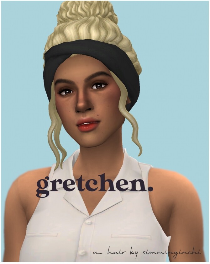 Sims 4 Gretchen hair at Simminginchi