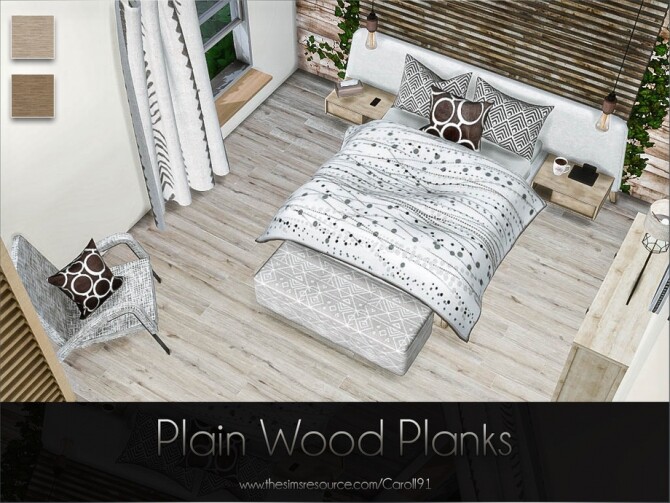 Sims 4 Plain Wood Planks by Caroll91 at TSR