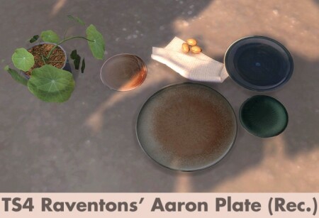 RAVENTONS Aaron plate recolors at Riekus13