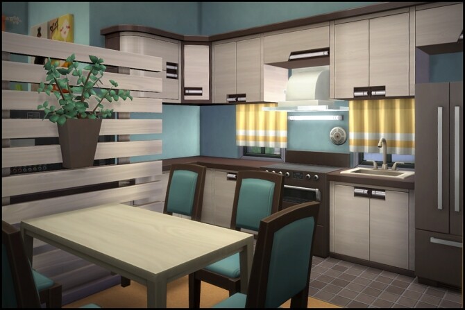 Sims 4 Streamlet Single Home by Hallgerd at Mod The Sims