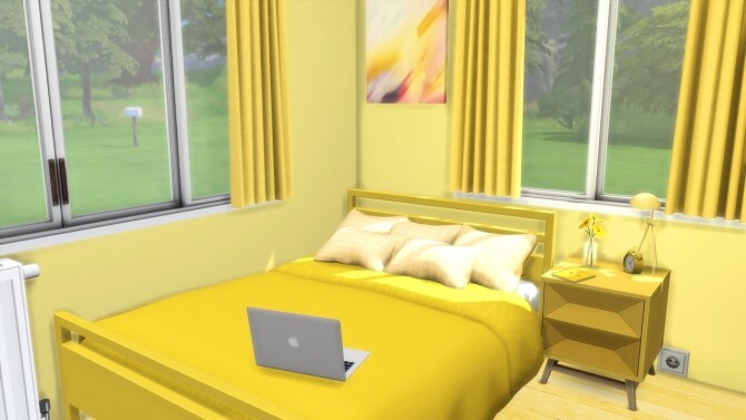 Sims 4 YELLOW ROOM at MODELSIMS4