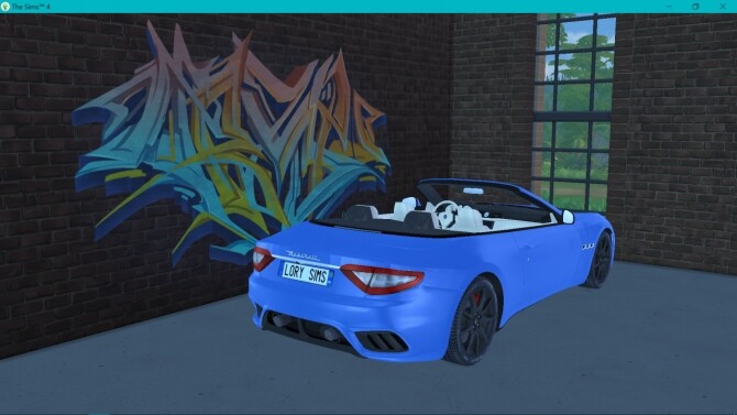 Sims 4 Maserati GranCabrio Sport at LorySims