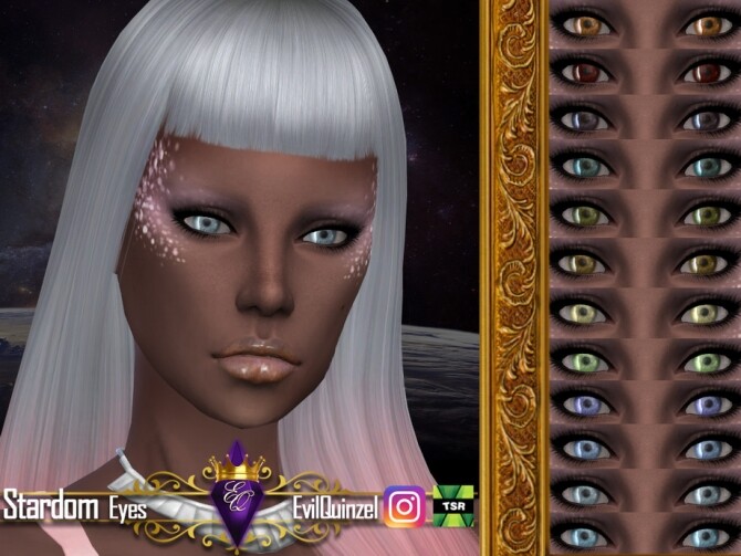 Sims 4 Stardom Eyes by EvilQuinzel at TSR