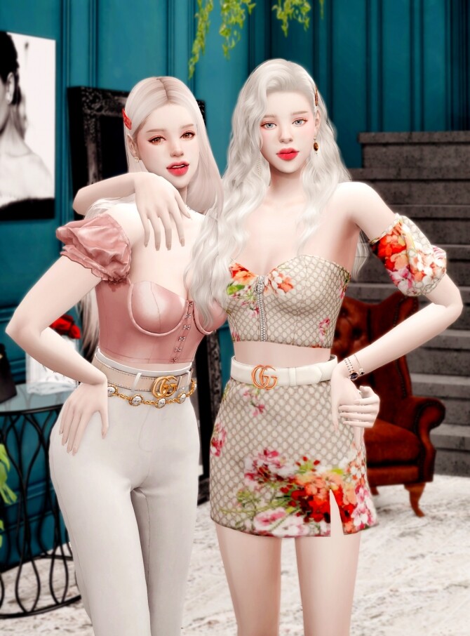 Sims 4 NEWEN X RIMINGS SUMMER COLLABORATION