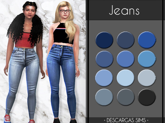 Sims 4 Jeans at Descargas Sims