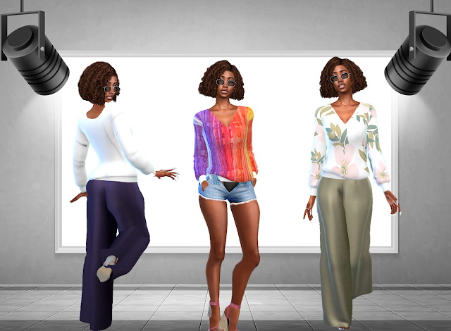Sims 4 July Clothes Collection at Teenageeaglerunner
