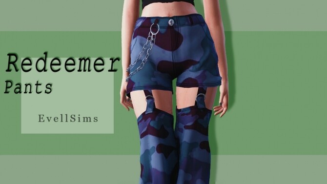 Sims 4 Redeemer Pants at EvellSims