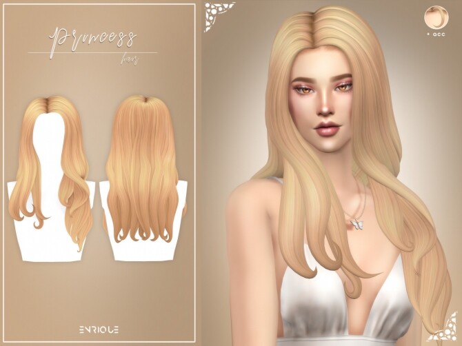 Sims 4 Princess Hairstyle at Enriques4