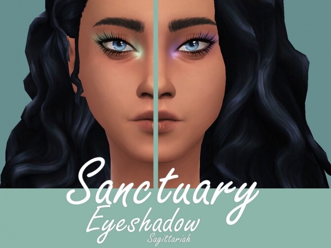 Sims 4 Sanctuary Eyeshadow by Sagittariah at TSR