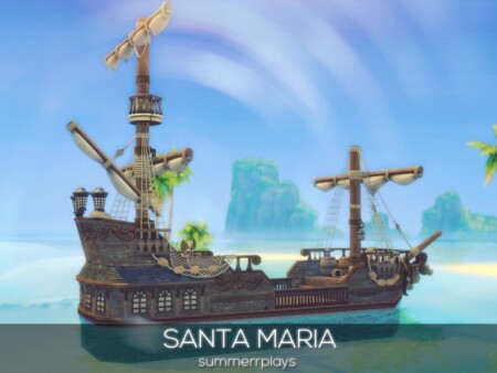 Santa Maria ship by Summerr Plays at TSR