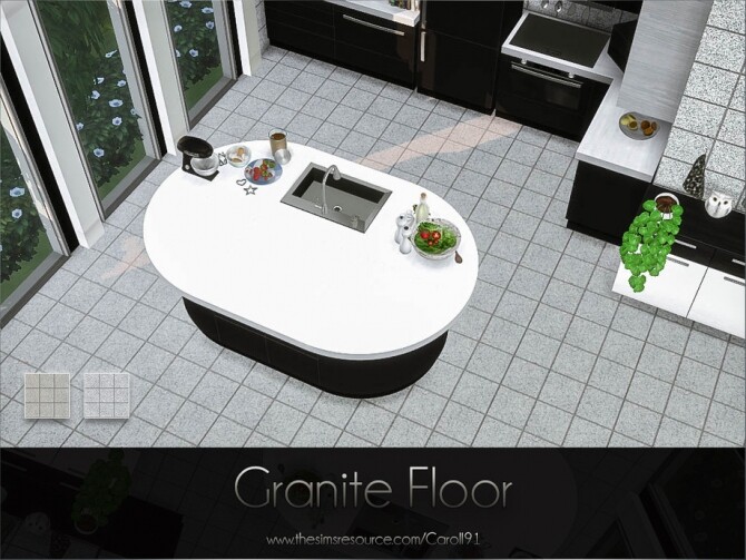 Sims 4 Granite Floor by Caroll91 at TSR