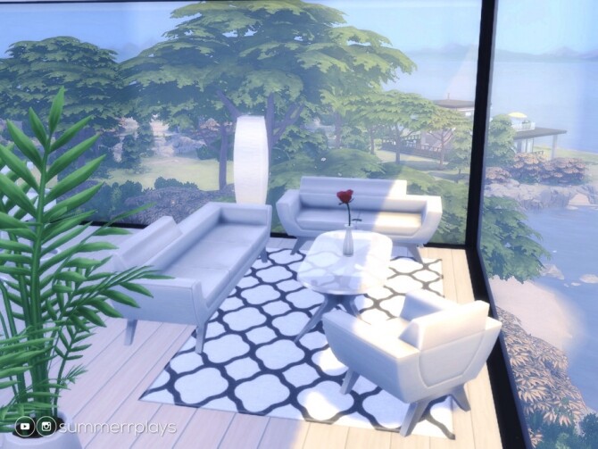 Sims 4 Cliff House by Summerr Plays at TSR