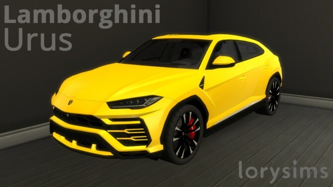 Sims 4 Lamborghini Urus at LorySims