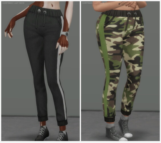 LAZY PANTS at Candy Sims 4 » Sims 4 Updates