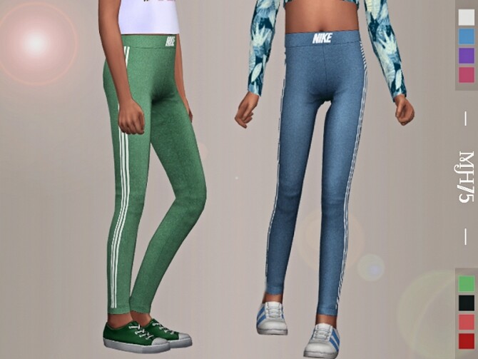 Sims 4 S4 Sport Leggings by Margeh 75 at TSR