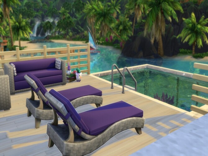 Sims 4 Beach Condo by LJaneP6 at TSR