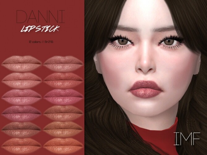 Sims 4 IMF Danni Lipstick N.275 by IzzieMcFire at TSR