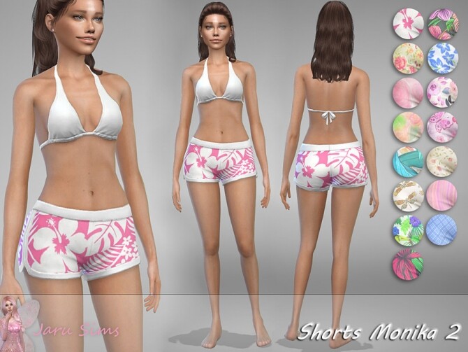 Sims 4 Shorts Monika 2 by Jaru Sims at TSR