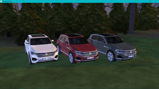 Sims 4 Volkswagen Touareg at LorySims
