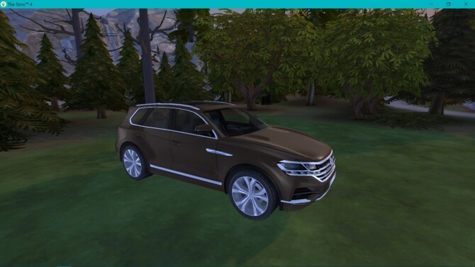 Sims 4 Volkswagen Touareg at LorySims