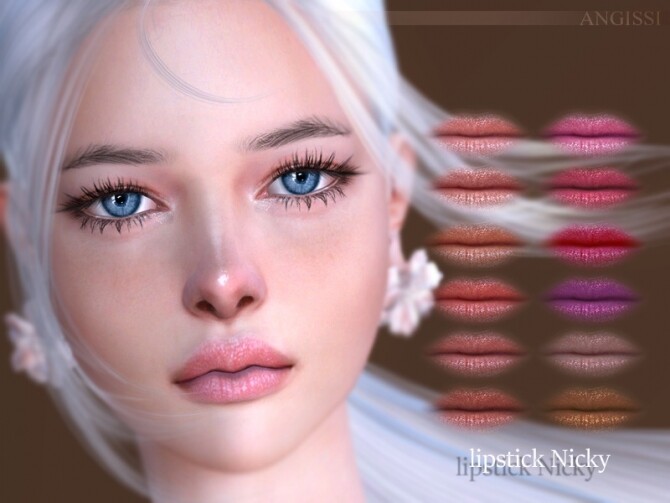 Sims 4 Nicky lipstick by ANGISSI at TSR