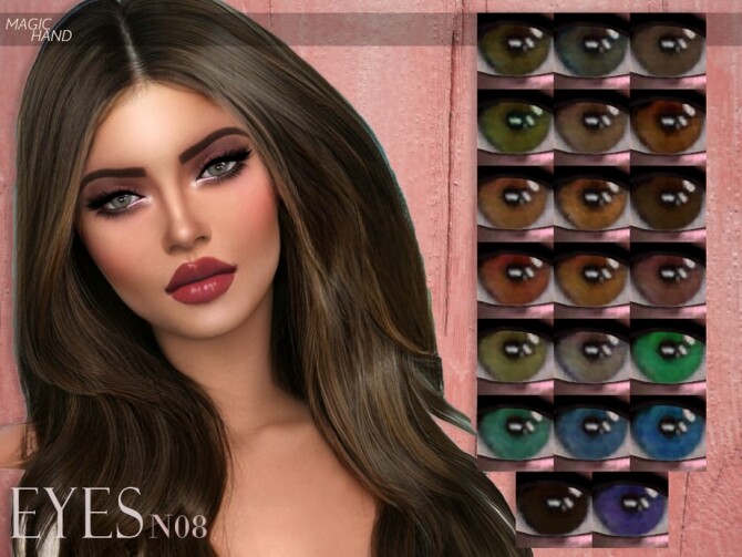 Sims 4 Eyes N08 by MagicHand at TSR