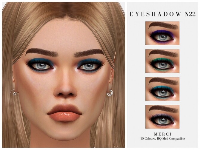 Sims 4 Eyeshadow N22 by Merci at TSR