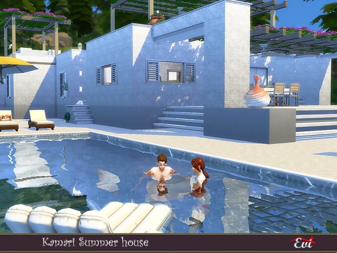 Sims 4 Kamari Summer House by evi at TSR
