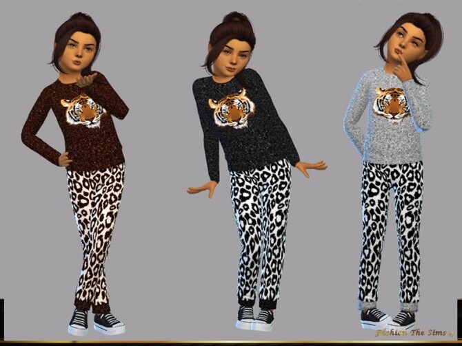Sims 4 Set Tiger by LYLLYAN at TSR