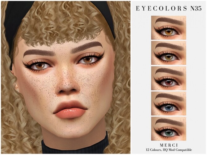 Sims 4 Eyecolors N35 by Merci at TSR