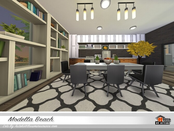Sims 4 Modella Beach Home by autaki at TSR