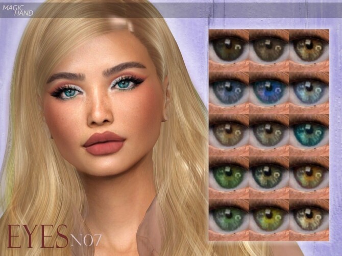 Sims 4 Eyes N07 by MagicHand at TSR