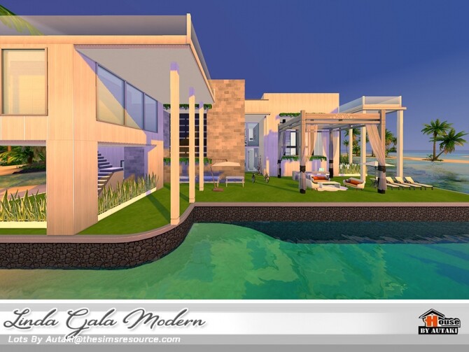 Sims 4 Linda Gala Modern by autaki at TSR