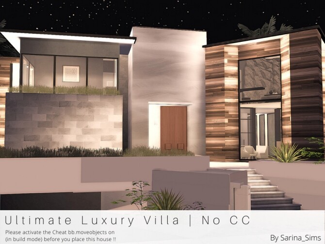 Sims 4 Ultimate Luxury Villa by Sarina Sims at TSR