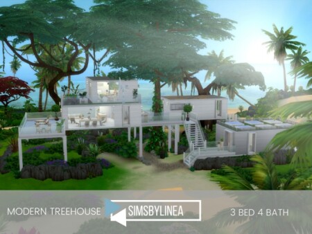 Modern Treehouse by SIMSBYLINEA at TSR